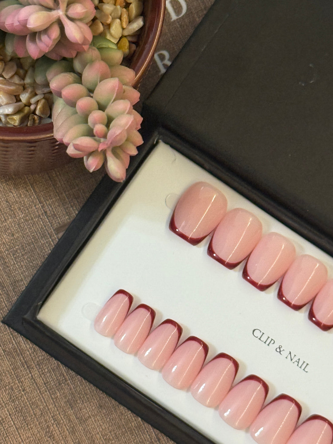 Burgundy french